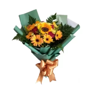 mixed flowers bouquet