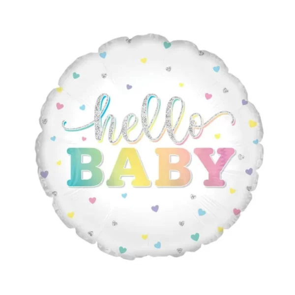 hello baby balloon