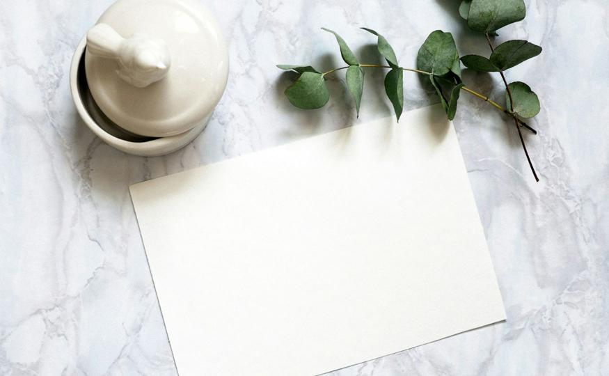 Writing a Sympathy Card