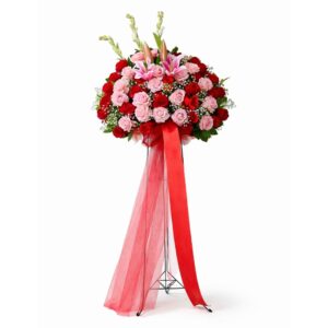 standing flower majestic bloom