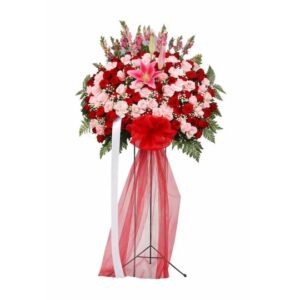 standing flower luxe affection