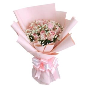 rose bouquet blissful grace