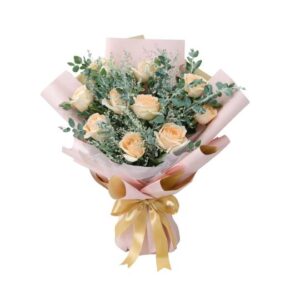 flower bouquet Golden Rose