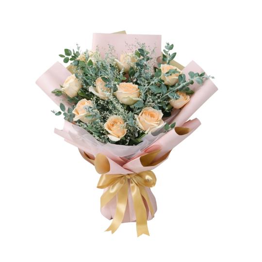 flower bouquet Golden Rose