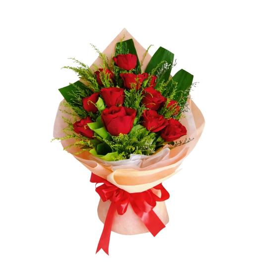 flower bouquet Golden Serenity