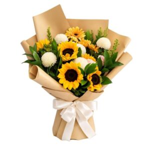 flower bouquet Golden Whisper