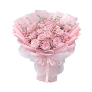pink rose bouquet Graceful Bliss