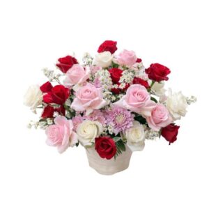 flower vase Graceful Rose