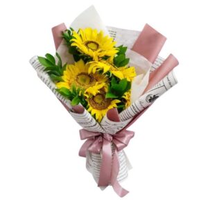 sunflower bouquet Inspiring Bloom