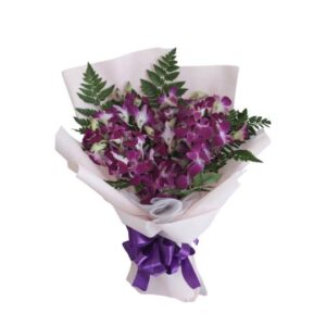 orchid bouquet Velvet Bloom