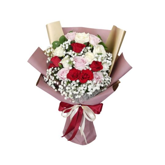 flower bouquet Crimson Elegance