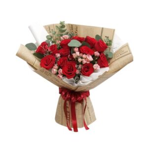 flower bouquet Crimson Love