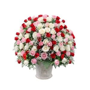 flower vase Devoted Romance