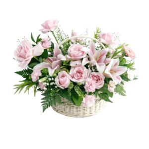 flower basket Enchanting Bliss