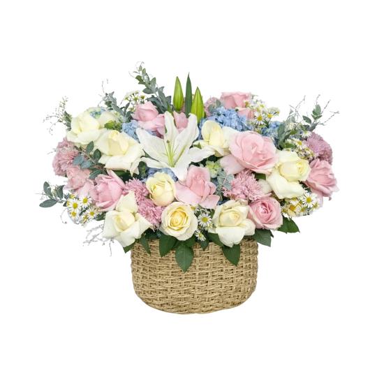 flower basket Enchanting Serenity
