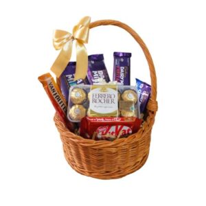 chocolate hamper Golden Indulgence