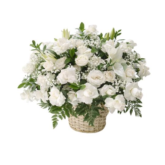 flower basket Majestic Serenity