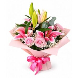 flower bouquet Opulent Bloom