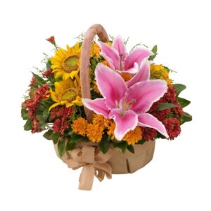 flower basket Radiant Joy