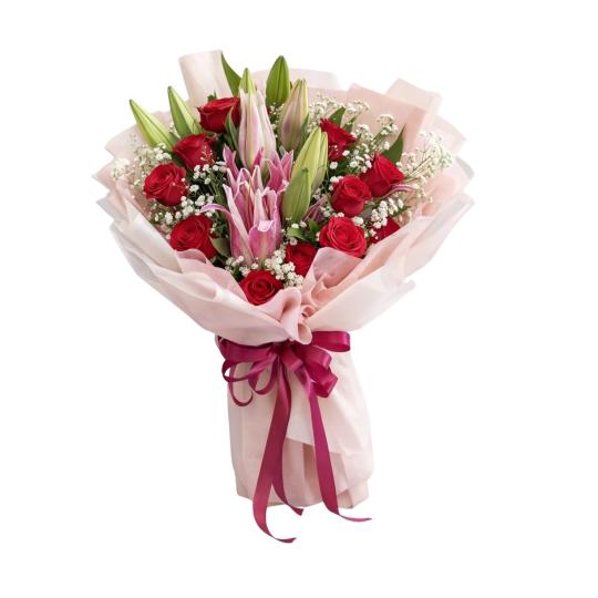 flower bouquet Romantic Grace