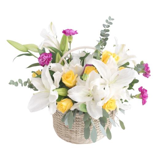 flower basket Sunshine Harmony